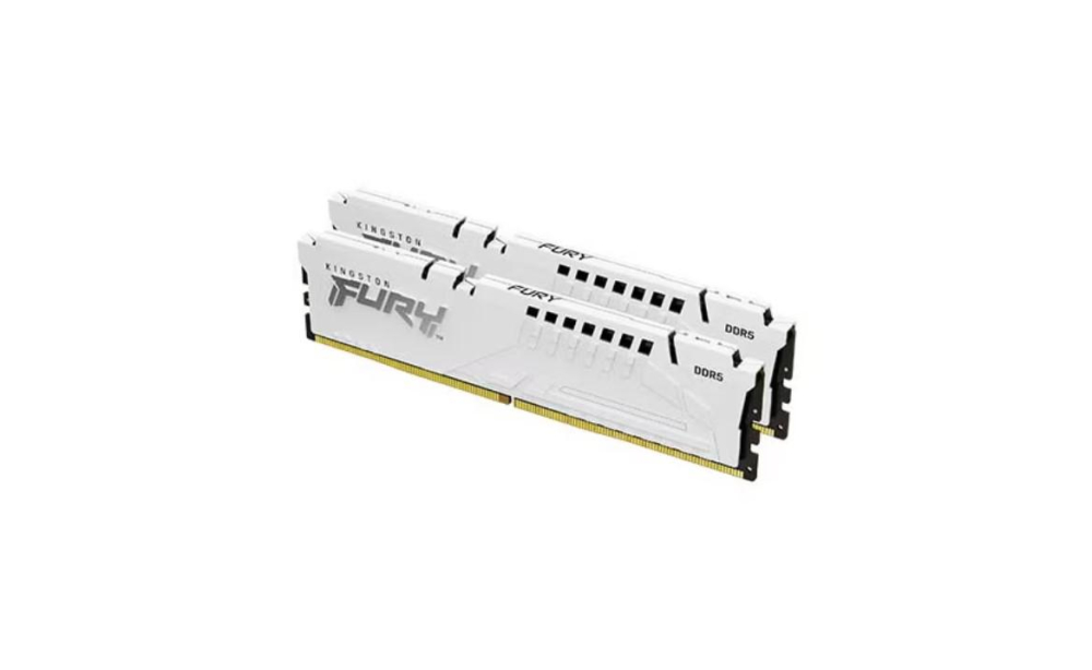 Kingston Technology FURY Beast 64GB 5600MT/s DDR5 CL36 DIMM (Kit of 2) White EXPO [2]