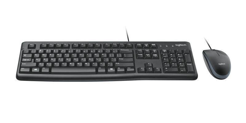 Kit Logitech MK120, tastatura cu fir standard, USB 2.0, mouse optic numar butoane/rotite scroll 3/1, negru [3]