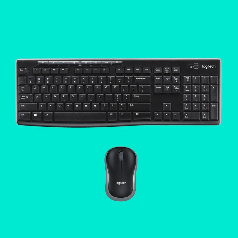 Kit Logitech Wireless Mk270, Usb, Black, 920-004508 [8]