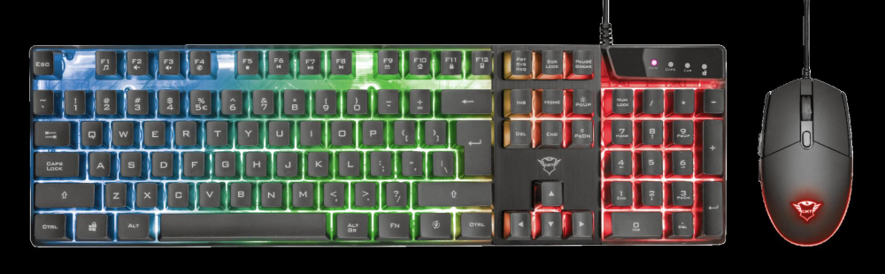 Kit Tastatura + Mouse Trust GXT 838 Azor Gaming Combo, negru [3]