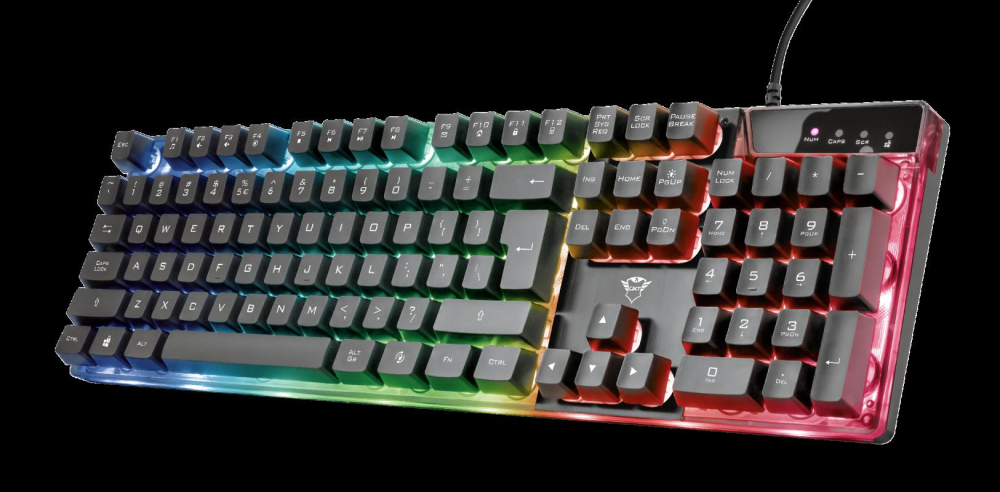 Kit Tastatura + Mouse Trust GXT 838 Azor Gaming Combo, negru [4]