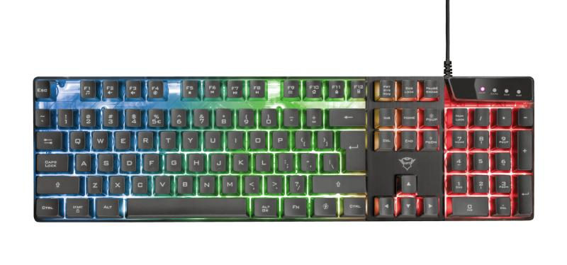 Kit Tastatura + Mouse Trust GXT 838 Azor Gaming Combo, negru [15]
