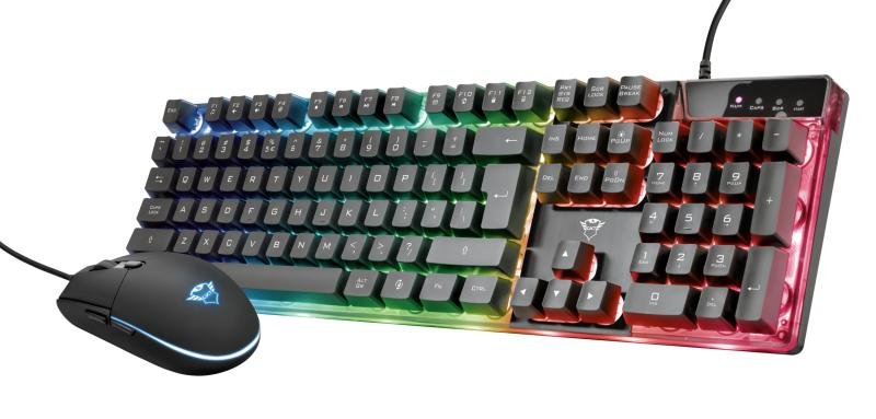 Kit Tastatura + Mouse Trust GXT 838 Azor Gaming Combo, negru [10]