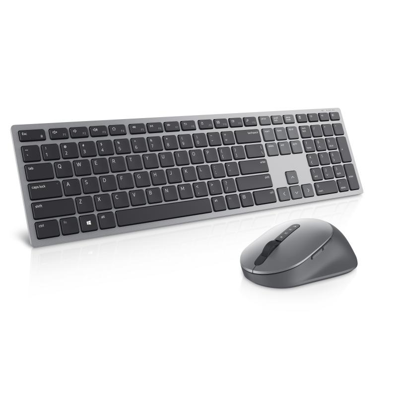 Kit tastatura si mouse Dell Premier Multi-Device KM7321W, wireless, negru [12]