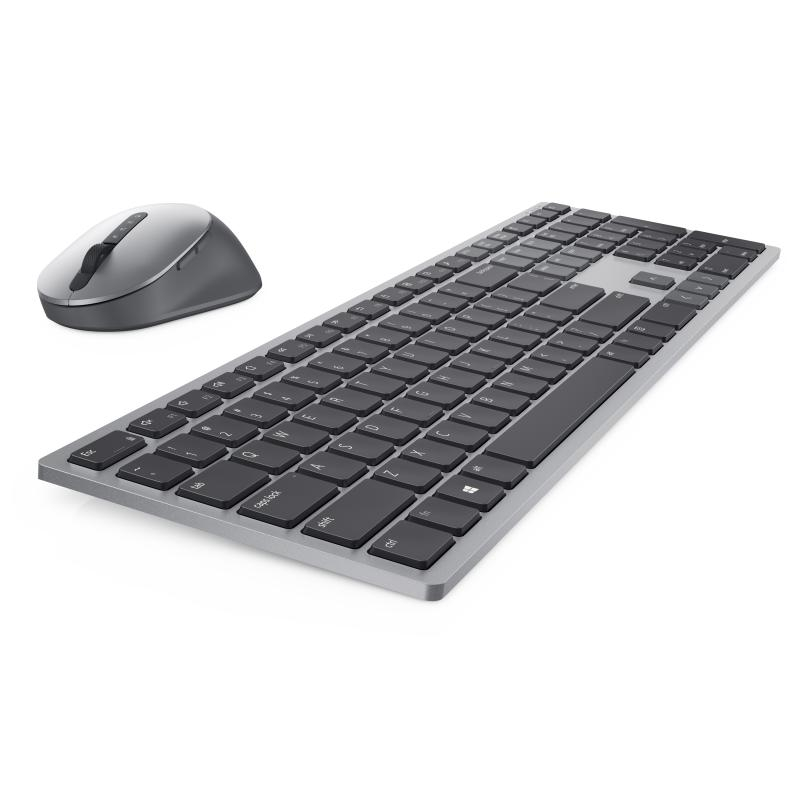 Kit tastatura si mouse Dell Premier Multi-Device KM7321W, wireless, negru [13]