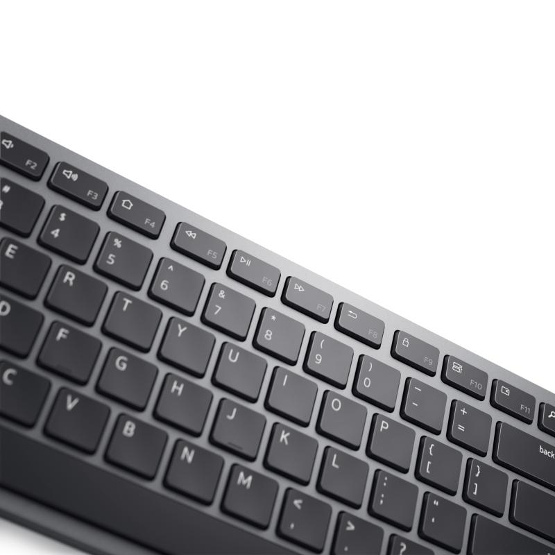 Kit tastatura si mouse Dell Premier Multi-Device KM7321W, wireless, negru [15]