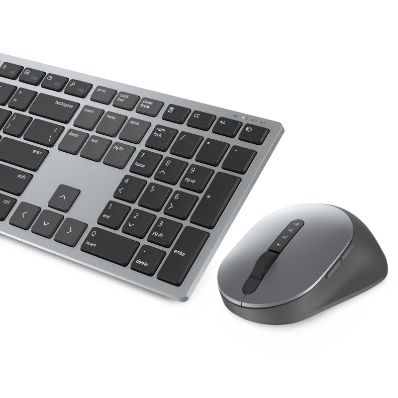 Kit tastatura si mouse Dell Premier Multi-Device KM7321W, wireless, negru [14]