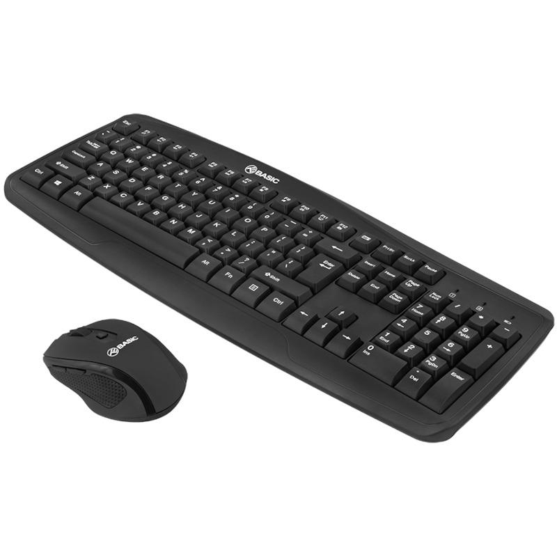 Kit Tellur tastatur? ?i mouse f?r? fir, tip tastatura SUA, 105 taste, rezolutie mouse 800/1200/1600 DPI reglabil, negru [2]