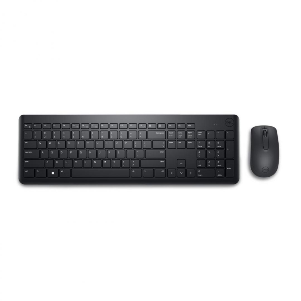 Kit Wireless tastatura si mouse Dell KM3322W, taste numerice, Negru [9]