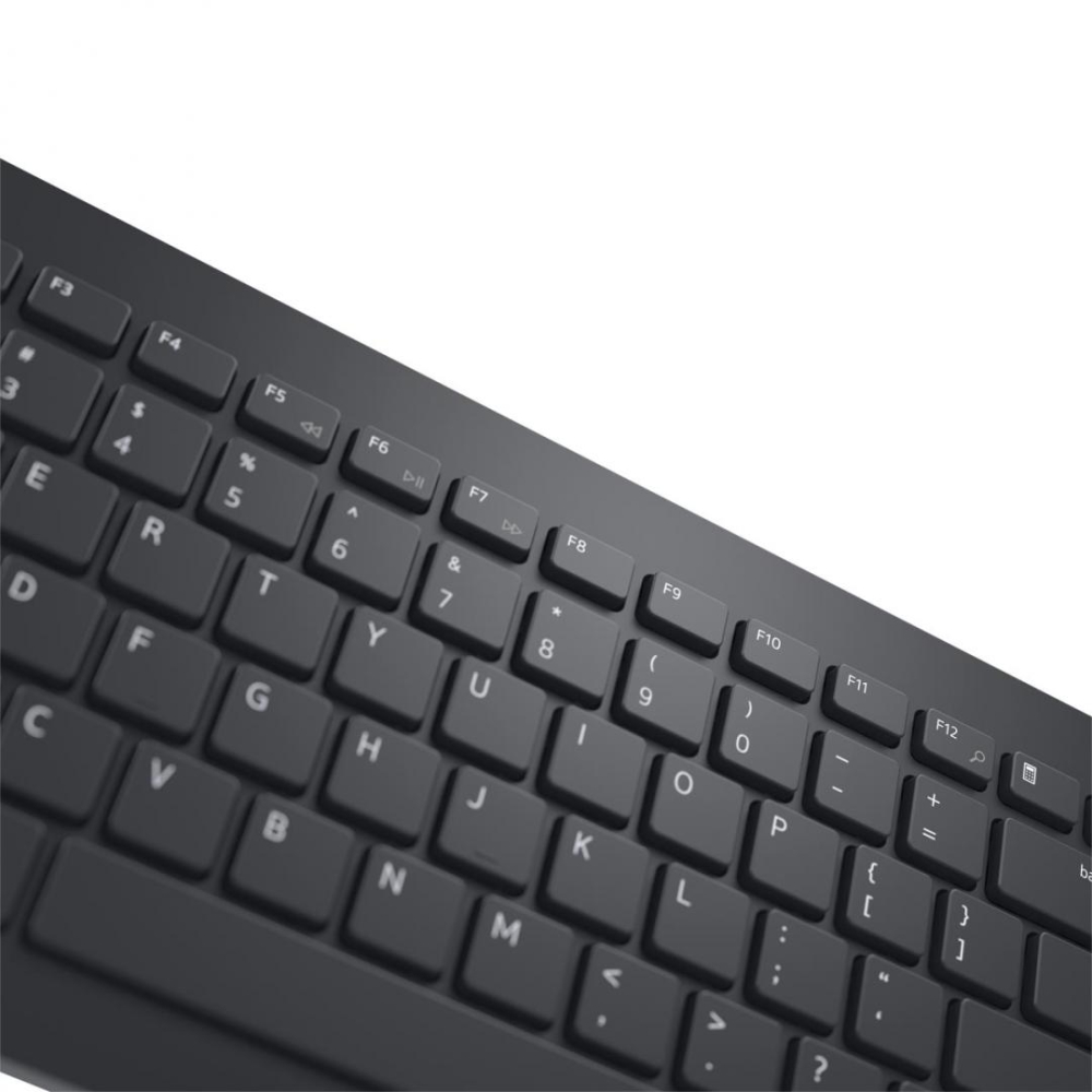 Kit Wireless tastatura si mouse Dell KM3322W, taste numerice, Negru [5]