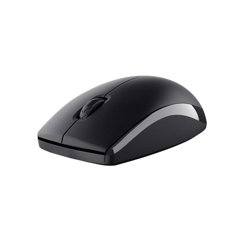 Kit Wireless tastatura si mouse TRUST Primo, taste numerice, Negru [2]