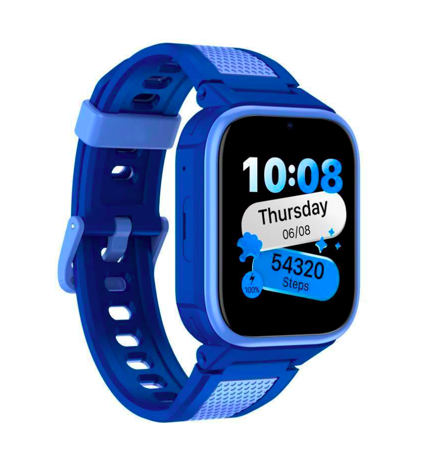 LAGENIO Smartwatch pentru copii cu Functie Telefon, K10 Conexiune 4G, Localizare GPS, IP68, Funcție SOS, Albastru [3]