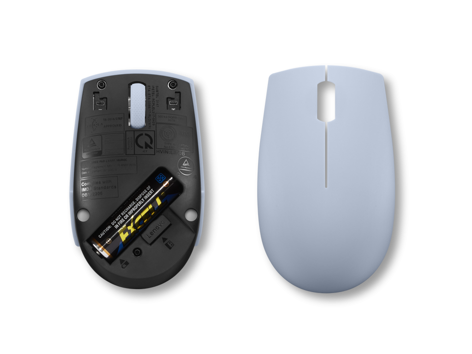 Lenovo 300 mouse Office Ambidextrous RF Wireless Optical 1000 DPI [6]
