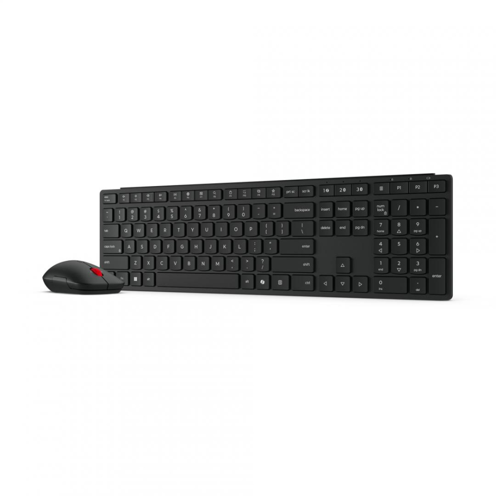 Lenovo 4X31S04810 keyboard Mouse included Office RF Wireless + Bluetooth US English Black [5]