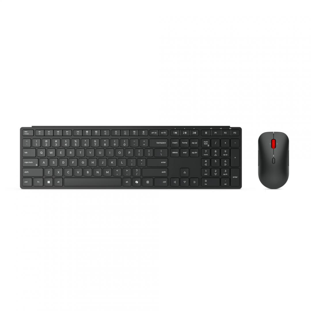 Lenovo 4X31S04810 keyboard Mouse included Office RF Wireless + Bluetooth US English Black [3]