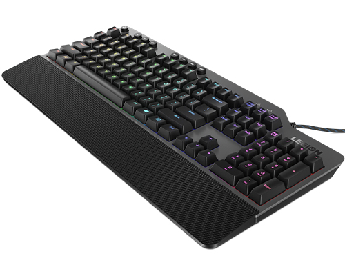 Lenovo Legion K500 keyboard Gaming USB QWERTY US English Black, Grey [6]