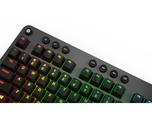 Lenovo Legion K500 keyboard Gaming USB QWERTY US English Black, Grey [7]