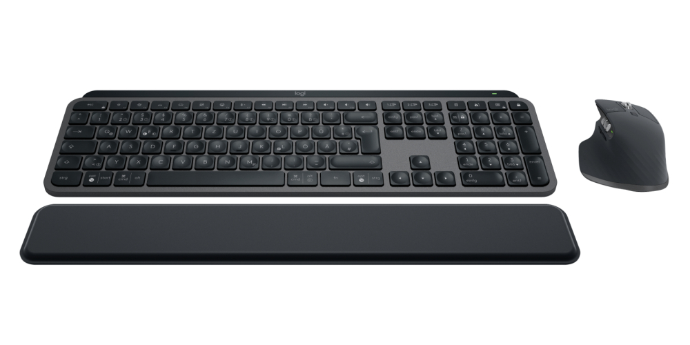Logitech 920-010926 keyboard Mouse included Office RF Wireless + Bluetooth QWERTZ German Graphite [4]