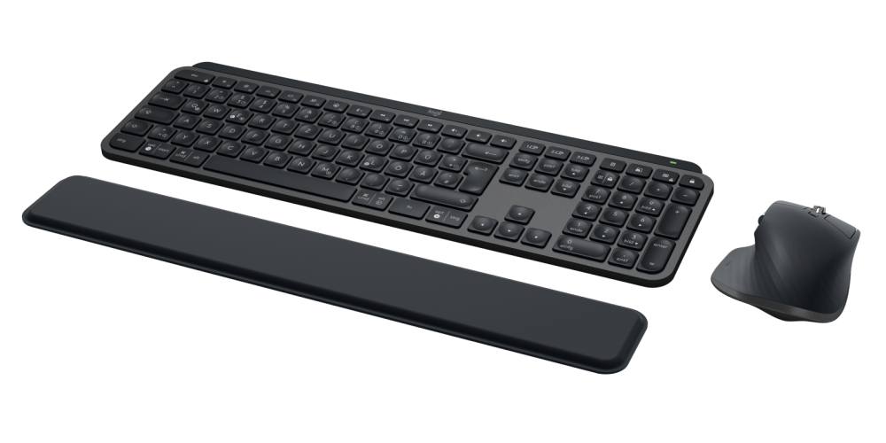 Logitech 920-010926 keyboard Mouse included Office RF Wireless + Bluetooth QWERTZ German Graphite [5]
