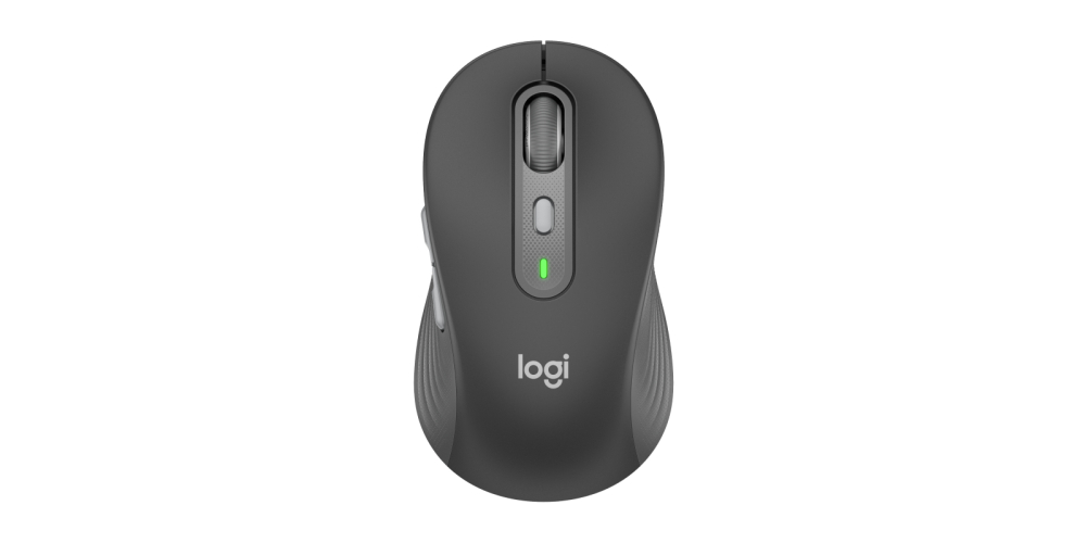 Logitech 920-012504 keyboard Mouse included Office RF Wireless + Bluetooth QWERTZ German Graphite [6]
