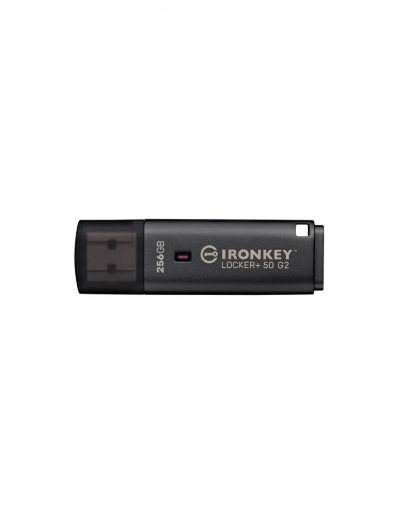 Memorie USB Kingston IronKey Locker+ 50 G2 256 GB, USB Type-A, Negru [1]