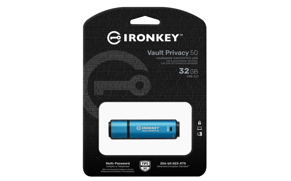 Memorie USB Kingston Vault Privacy 50 32 GB, USB Type-A, Negru [4]