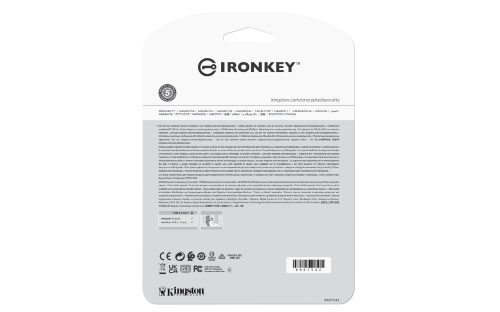 Memorie USB Kingston Vault Privacy 50 64 GB, USB Type-A, Negru [5]