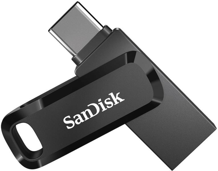 Memorie USB SanDisk Ultra Dual Drive Go 256 GB, USB Type-C, Negru [1]