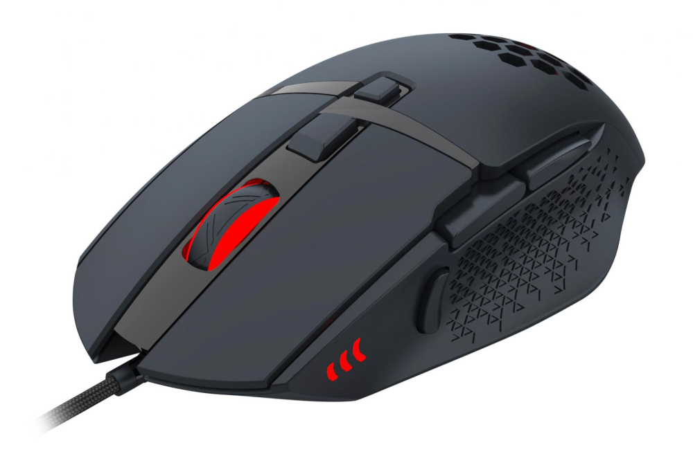 Mouse gaming Serioux Tobis, Senzor Sunplus 192, 1000-6400 DPI, switch HUANO, pana la 20 milioane de click-uri, 8 Butoane, 3 moduri de iluminare RGB, cablu USB 1.5M, plug and play, compatibil cu Windows 2000/XP/9X/VISTA/7/8/10 [2]