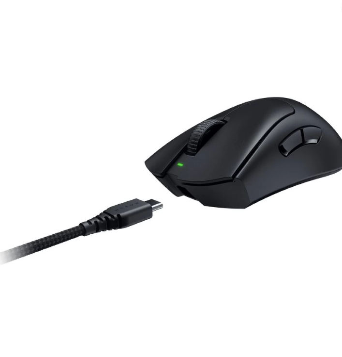Razer DeathAdder V3 HyperSpeed mouse Gaming Right-hand RF Wireless + USB Type-C Optical 26000 DPI [2]