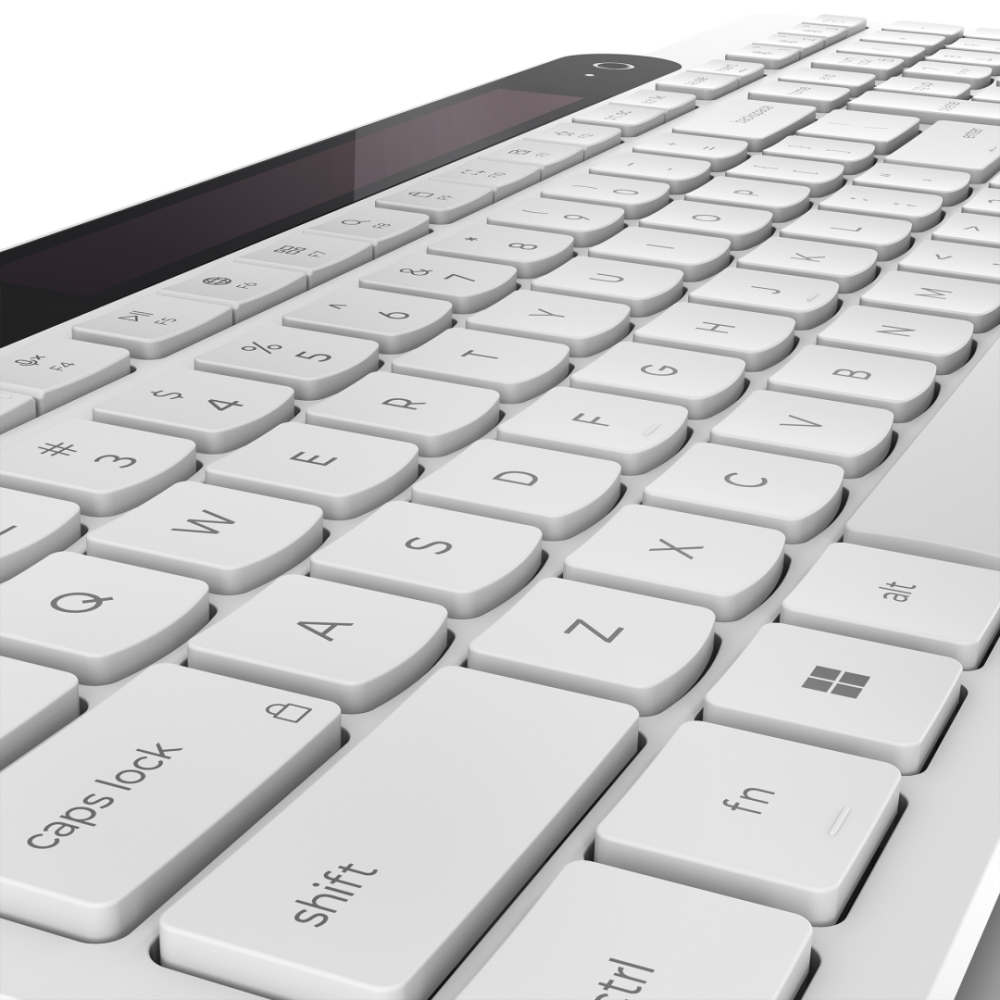 Tastatura Lenovo 800, Wireless, Alb [14]