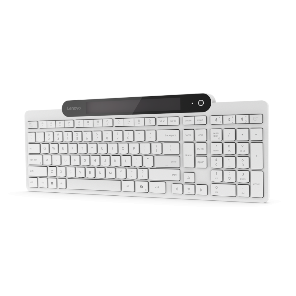 Tastatura Lenovo 800, Wireless, Alb [3]