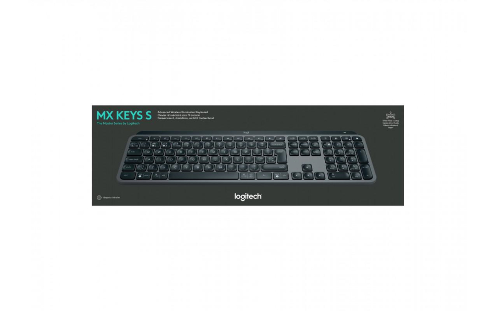 Tastatura Logitech MX Keys S, Wireless, Gri [4]