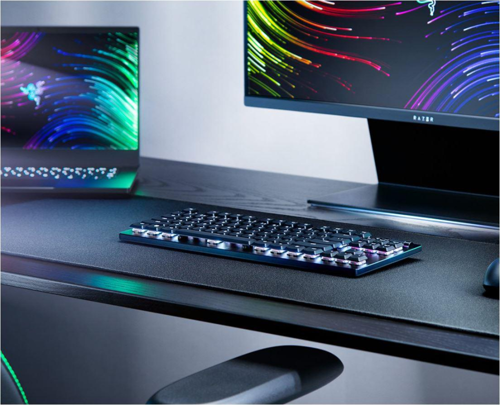 Tastatura Mecanica Gaming Razer DeathStalker V2 Pro Tenkeyless, RGB, Wireless, Negru [2]
