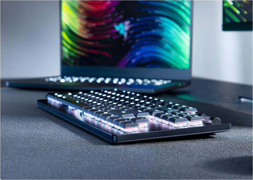 Tastatura Mecanica Gaming Razer DeathStalker V2 Pro Tenkeyless, RGB, Wireless, Negru [3]