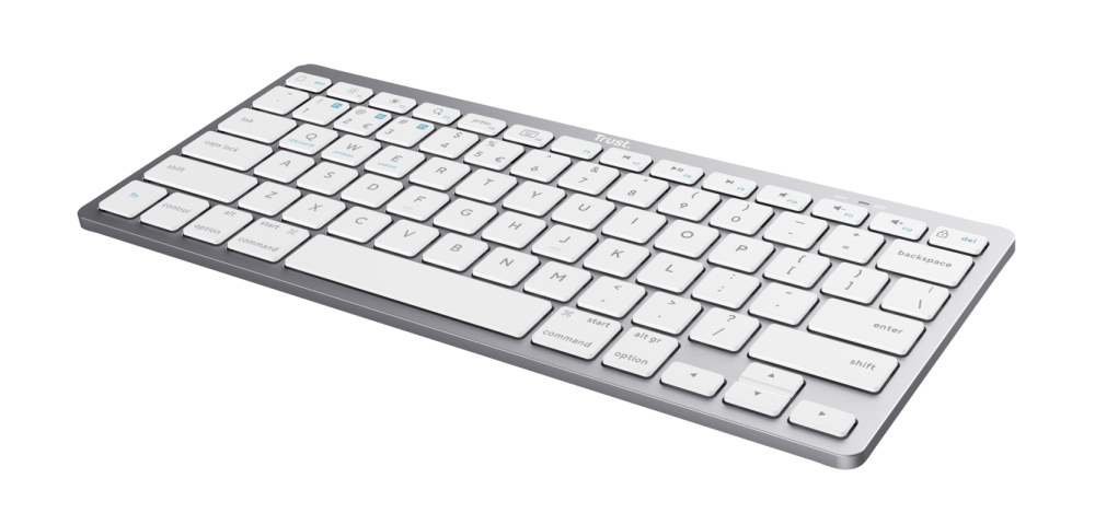 Tastatura Trust 24651, Wireless, Alb [2]