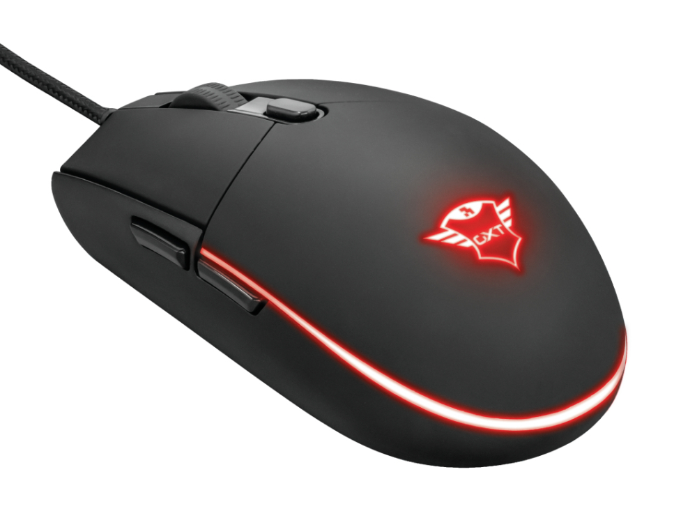 Trust GXT 838 Azor keyboard Mouse included Gaming USB Czech, Slovakian Black [7]