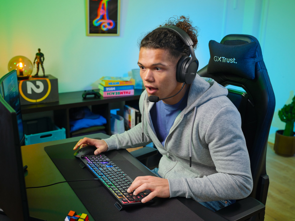 Trust GXT 866 TORIX keyboard Gaming USB QWERTY US International Black [9]