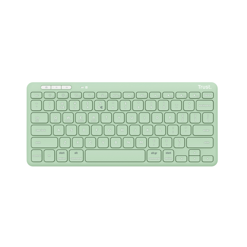 Trust Lyra keyboard Universal RF Wireless + Bluetooth QWERTY US English Green [3]