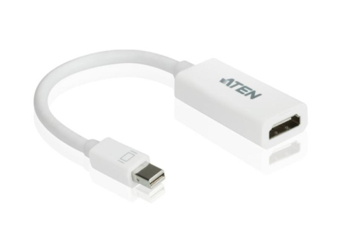 Cabluri Video - Adaptor ATEN VC980-AT. Conector 1: Mini DisplayPort, Conector 2: HDMI, Conector 1 gen: Tată. Greutate: 17 g, Lățime: 21 mm, Adâncime: 190 mm. Lăţime de ambalaj: 125 mm, Adâncimea de ambalaj: 180 mm, Înălţime de ambalaj: 35 mm. Cantitate per ambalaj: 1 buc.. Greutate netă ambalaj principal: 680 g