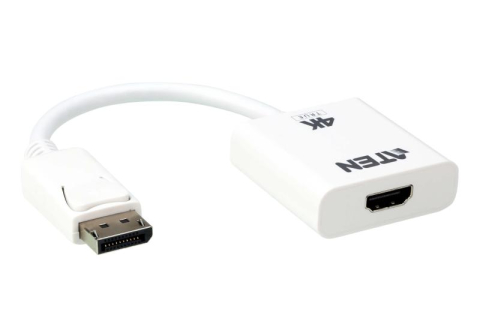 Cabluri Video - Adaptor ATEN VC986B-AT. Rezoluţia maximă: 4096 x 2160 Pixel, Rată maximă de reîmprospătare: 60 Hz, Culoarea produsului: Alb. Certificate de conformitate: RoHS. Greutate: 100 g. Lăţime de ambalaj: 19 mm, Adâncimea de ambalaj: 120 mm, Înălţime de ambalaj: 212 mm. Greutate netă ambalaj principal: 4 kg