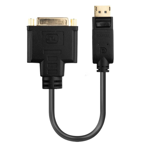 Cabluri Video - Adaptor Lindy LY-41004, DisplayPort 1.2 to DVI, negru
