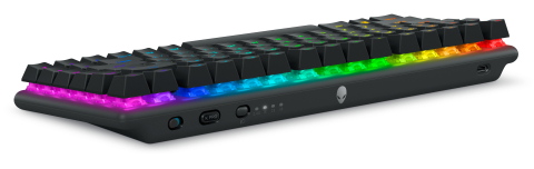 Alienware Pro Wireless Gaming keyboard USB + RF Wireless + Bluetooth Black [6]