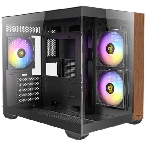 Componente PC - Antec CX600M Midi Tower Black, Wood