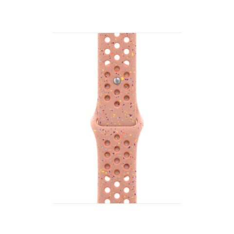 Bratari fitness - Apple Watch 42mm Alpenglow Pink Nike Sport Band - S/M