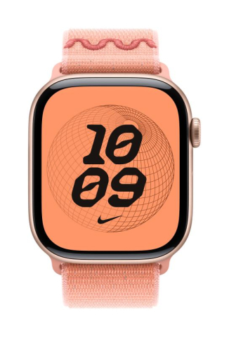 Wearables - Apple Watch 46mm Alpenglow Pink Nike Sport Loop