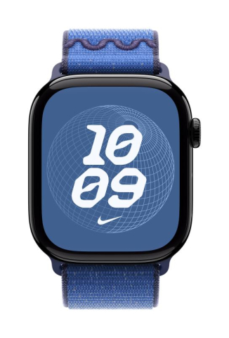 Bratari fitness - Apple Watch 46mm Blue Ribbon Nike Sport Loop