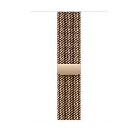Bratari fitness - Apple Watch 46mm Gold Milanese Loop - S/M