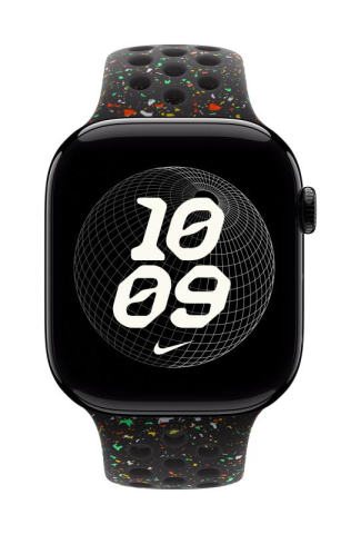 Wearables - Apple Watch 46mm Midnight Black Nike Sport Band - M/L