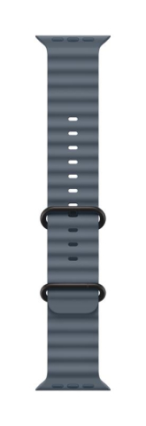 Bratari fitness - Apple Watch 49mm Anchor Blue Ocean Band - Black Titanium Finish